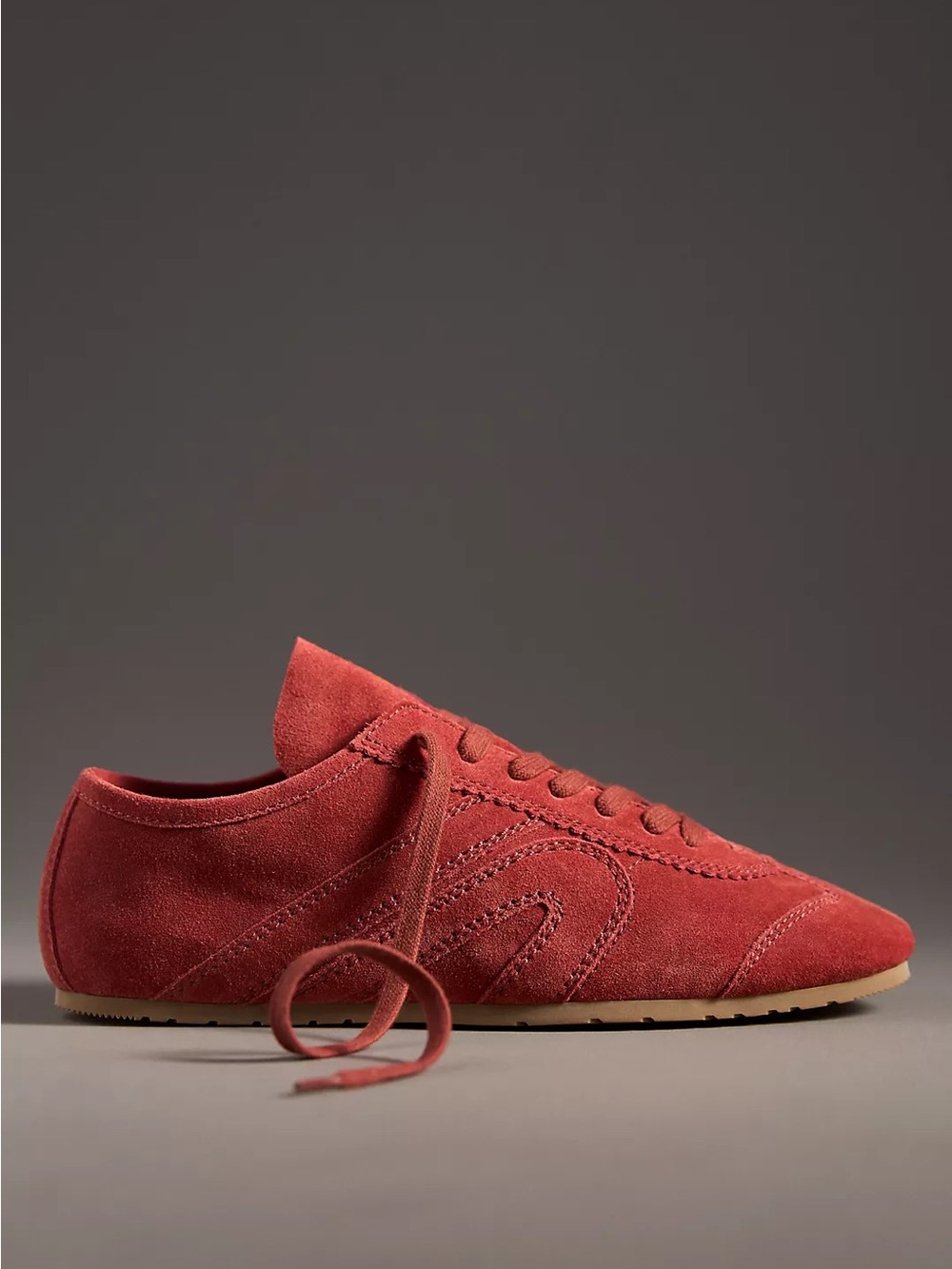 Jeffrey Campbell Aleta red suede shoes, size 8.5